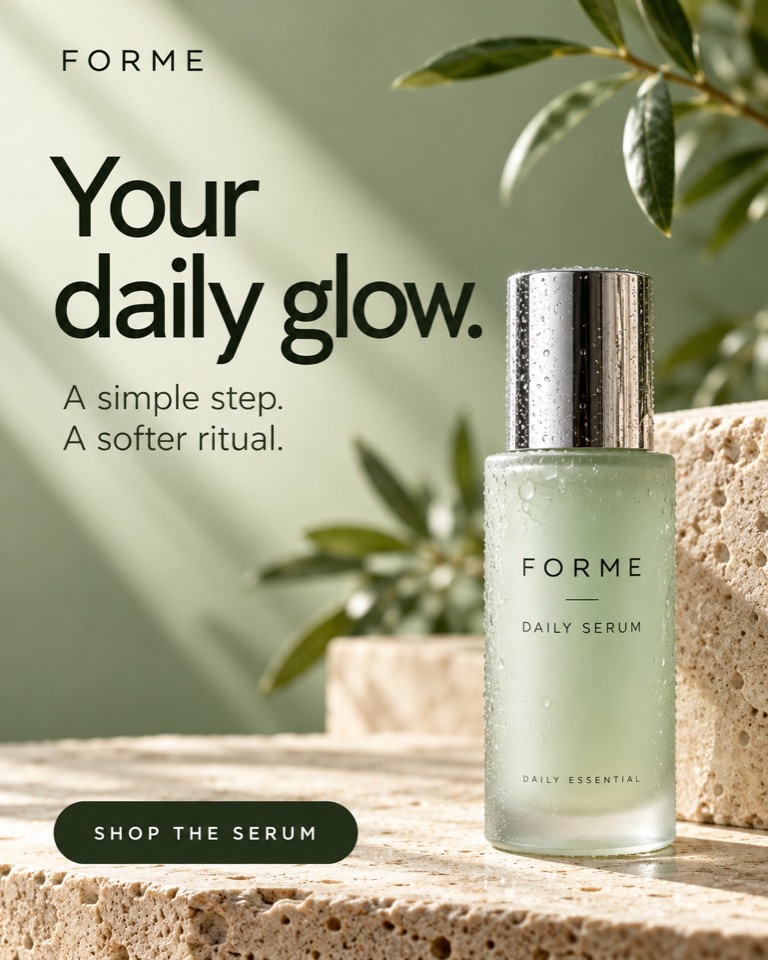 FORME — Skincare / Static concept